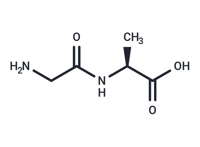 化合物 (S)-2-(2-Aminoacetamido)propanoic acid|T65215|TargetMol