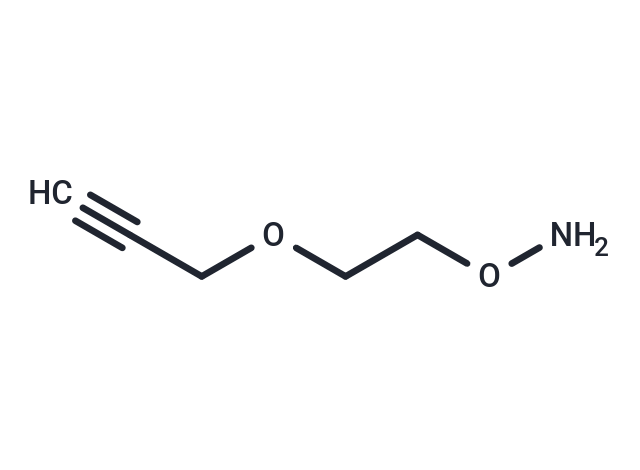 化合物 Aminooxy-PEG1-propargyl|T14260|TargetMol