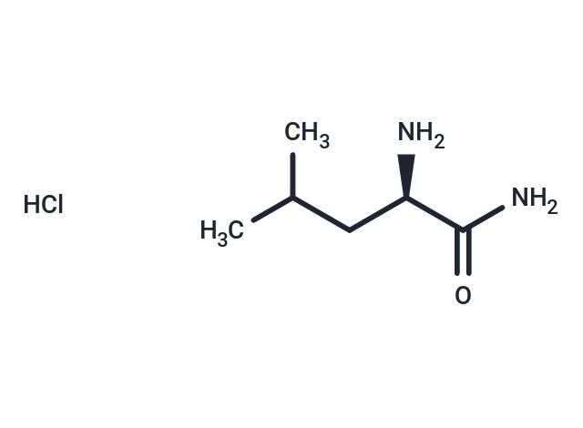 化合物 H-D-Leu-NH2.HCl|T66216|TargetMol