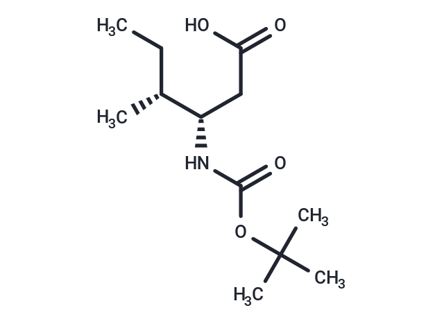 化合物 Boc-β-HoIle-OH|T65039|TargetMol