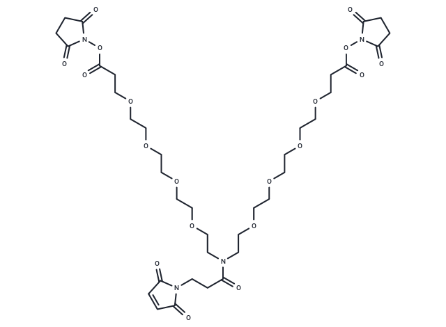 化合物 N-Mal-N-bis(PEG4-NHS ester)|T16234|TargetMol