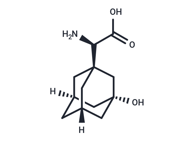 化合物 (2S)-2-Amino-2-(3-hydroxyadamantan-1-yl)acetic acid|T66375|TargetMol