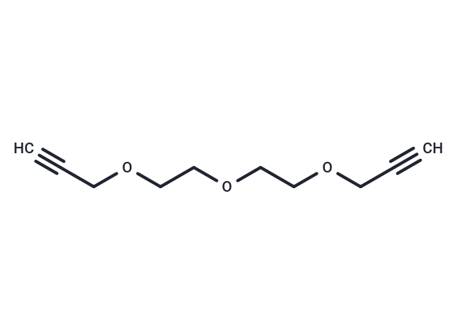 化合物 Bis-propargyl-PEG2|T14655|TargetMol