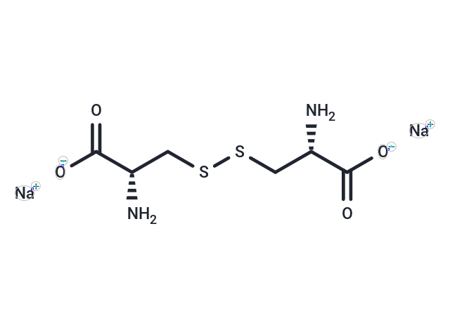 化合物 Sodium (2R,2'R)-3,3'-disulfanediylbis(2-aminopropanoate)|T65273|TargetMol