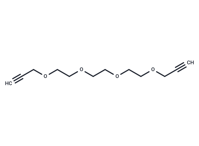 化合物 Bis-propargyl-PEG3|T14656|TargetMol