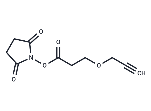 化合物 Propargyl-PEG1-NHS ester|T16587|TargetMol