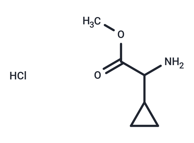 化合物 Methyl 2-amino-2-cyclopropylacetate hydrochloride|T66479|TargetMol