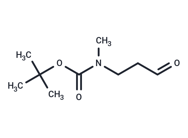 化合物 tert-Butyl methyl(3-oxopropyl)carbamate|T65795|TargetMol