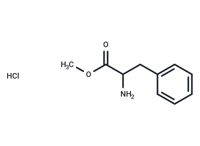 化合物 Methyl 2-amino-3-phenylpropanoate hydrochloride|T64915|TargetMol