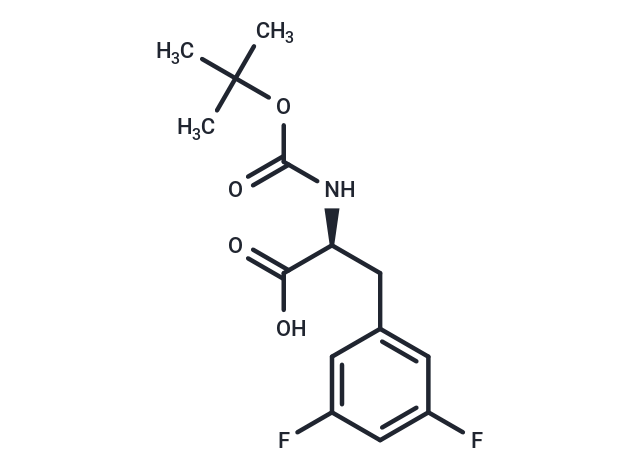 化合物 N-Boc-3,5-difluoro-L-phenylalanine|T65469|TargetMol