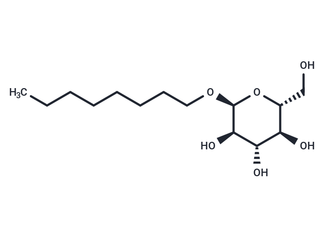 化合物 Octyl α-D-glucopyranoside|T65371|TargetMol