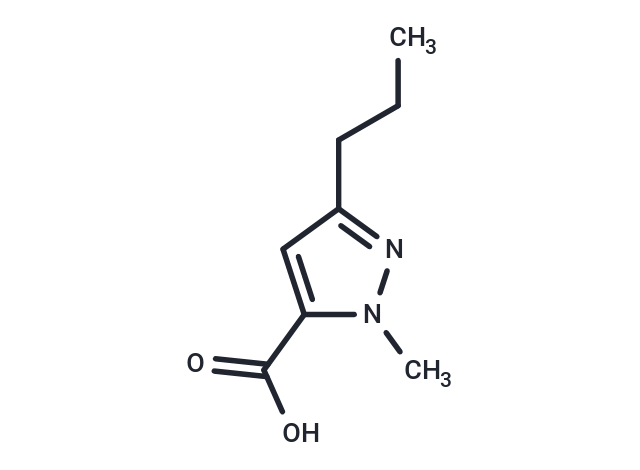 化合物 1-Methyl-3-propyl-1H-pyrazole-5-carboxylic acid|T65741|TargetMol