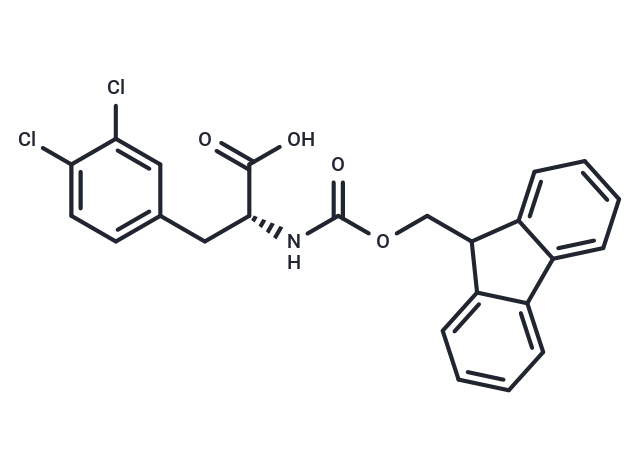 化合物 Fmoc-D-Phe(3,4-DiCl)-OH|T65557|TargetMol