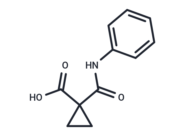 化合物 1-(Phenylcarbamoyl)cyclopropanecarboxylic acid|T64409|TargetMol