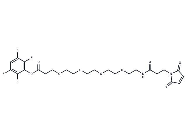 化合物 Mal-amido-PEG4-TFP ester|T15957|TargetMol