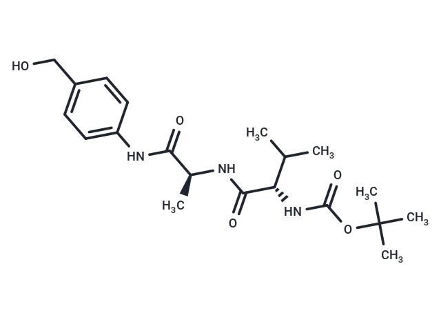 化合物 Boc-Val-Ala-PAB|T77834|TargetMol