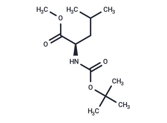 化合物 Boc-D-Leu-OMe|T67216|TargetMol