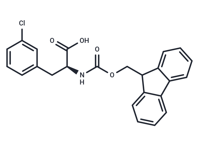 化合物 Fmoc-Phe(3-Cl)-OH|T65837|TargetMol