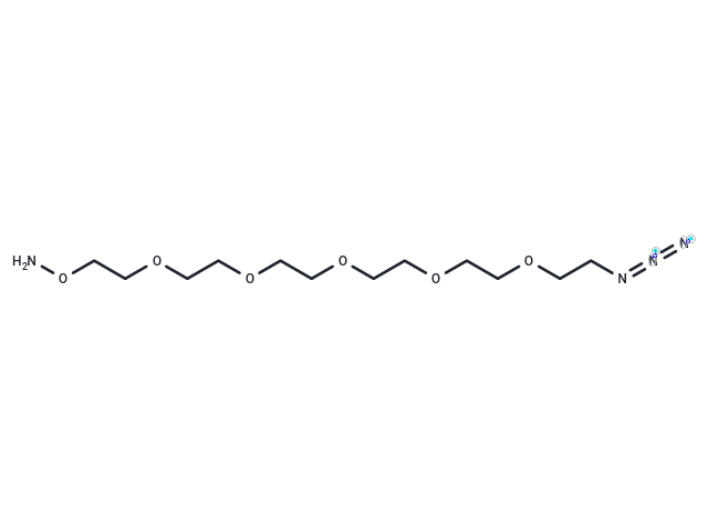 化合物 Aminooxy-PEG5-azide|T14276|TargetMol