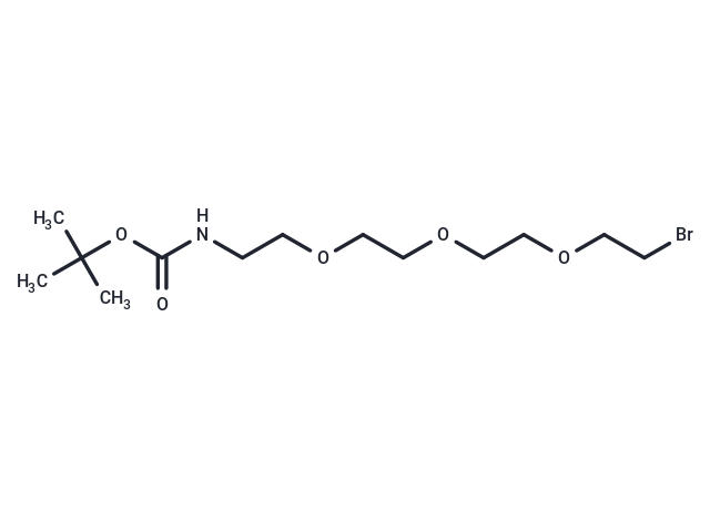 化合物 N-Boc-PEG4-bromide|T16215|TargetMol