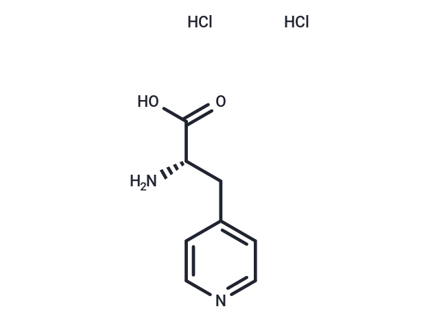 化合物 (S)-2-Amino-3-(pyridin-4-yl)propanoic acid dihydrochloride|T66893|TargetMol