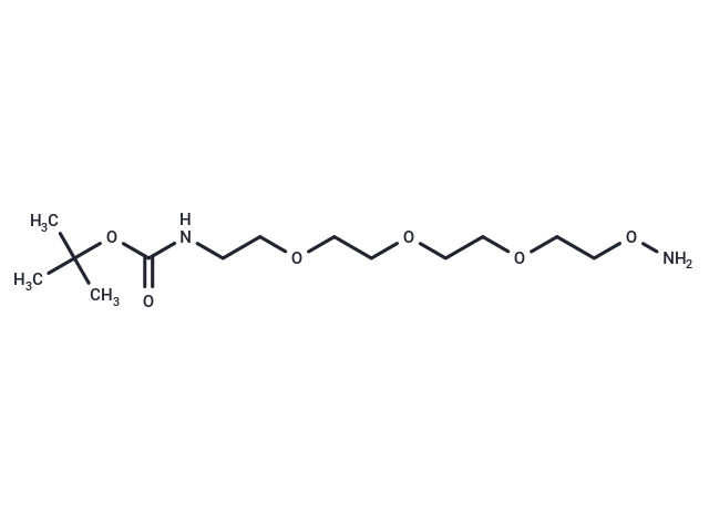 化合物 Aminooxy-PEG3-C2-NH-Boc|T14267|TargetMol