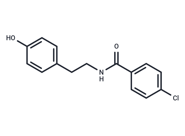 化合物 4-Chloro-N-(4-hydroxyphenethyl)benzamide|T65966|TargetMol