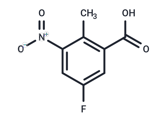 化合物 5-Fluoro-2-methyl-3-nitrobenzoic acid|T66281|TargetMol