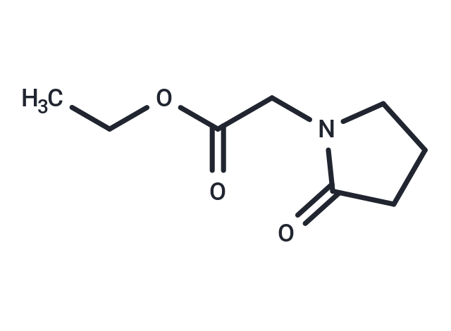 化合物 Ethyl 2-(2-oxopyrrolidin-1-yl)acetate|T64593|TargetMol