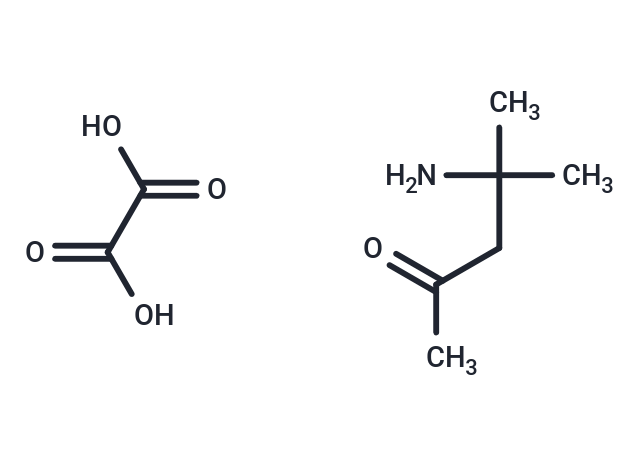 化合物 4-Amino-4-methyl-2-pentanone oxalate|T67063|TargetMol