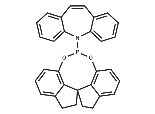 化合物 (11aR)-5-(4,5,6,7-Tetrahydrodiindeno[7,1-de:1',7'-fg][1,3,2]dioxaphosphocin-12-yl)-5H-dibenzo[b,f]azepine|T64513|TargetMol