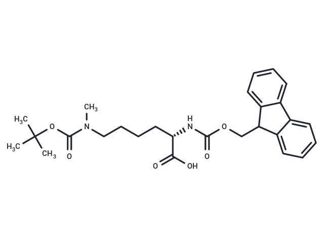 化合物 Fmoc-Lys(Me,Boc)-OH|T65995|TargetMol
