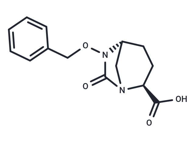 化合物 (1R,2S,5R)-6-(Benzyloxy)-7-oxo-1,6-diazabicyclo[3.2.1]octane-2-carboxylic acid|T67413|TargetMol