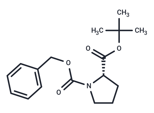 化合物 (S)-1-Benzyl 2-tert-butyl pyrrolidine-1,2-dicarboxylate|T65611|TargetMol