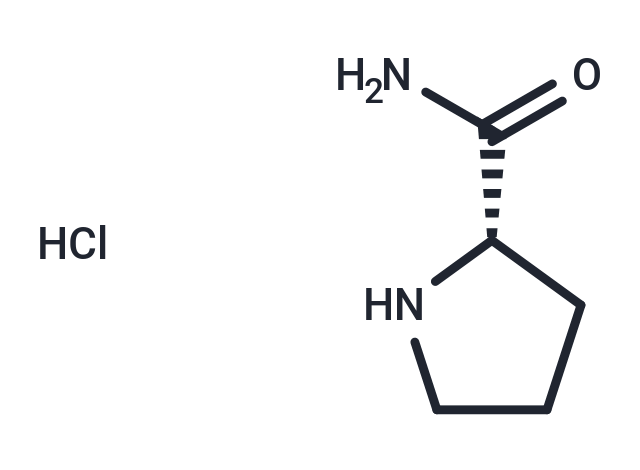 化合物 (S)-Pyrrolidine-2-carboxamide hydrochloride|T67652|TargetMol