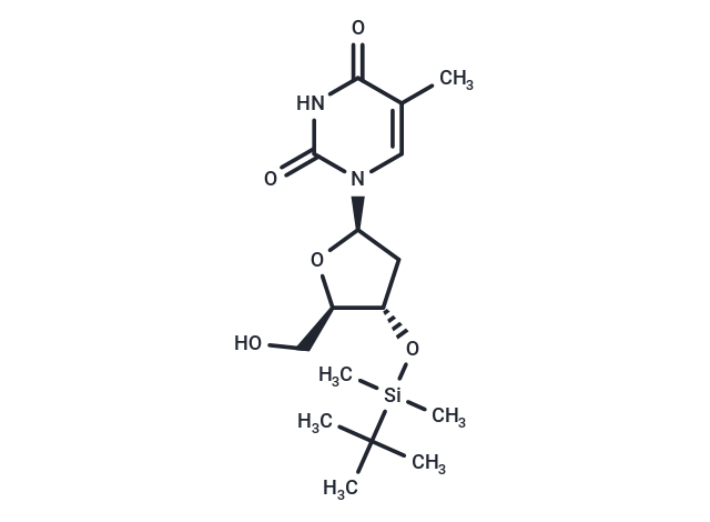 化合物 3’-O-t-Bulyldimethylsilyl thymidine|TNU0727|TargetMol