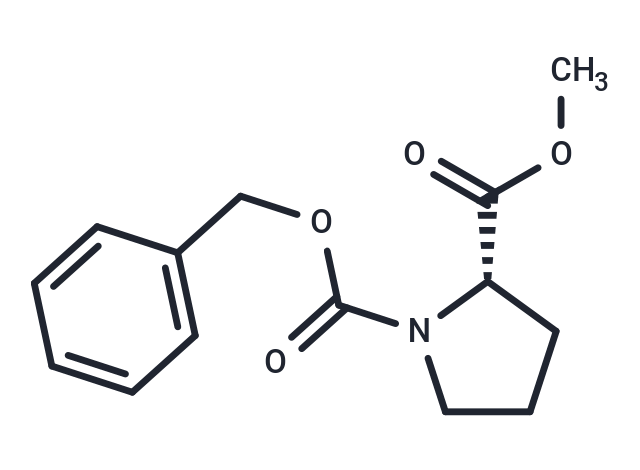 化合物 (S)-1-Benzyl 2-methyl pyrrolidine-1,2-dicarboxylate|T65353|TargetMol