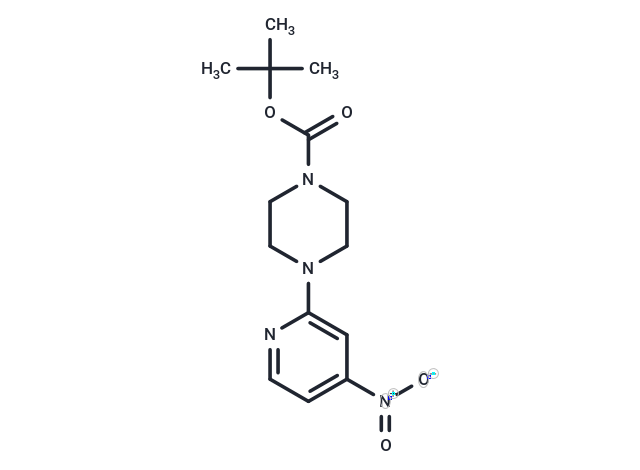 化合物 tert-Butyl 4-(4-nitropyridin-2-yl)piperazine-1-carboxylate|T64453|TargetMol