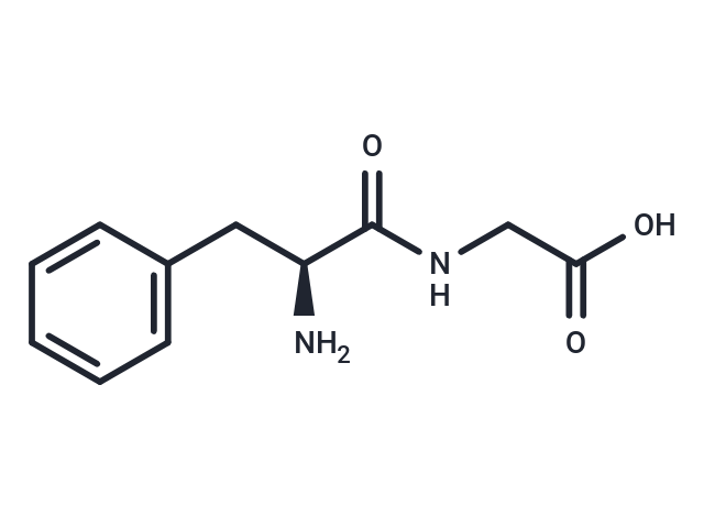 化合物 (S)-2-(2-Amino-3-phenylpropanamido)acetic acid|T65244|TargetMol