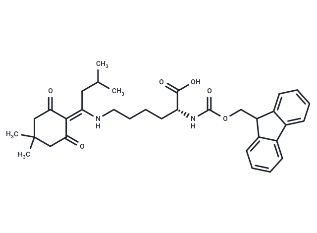 化合物 Fmoc-D-Lys(Ivdde)-OH|T64743|TargetMol