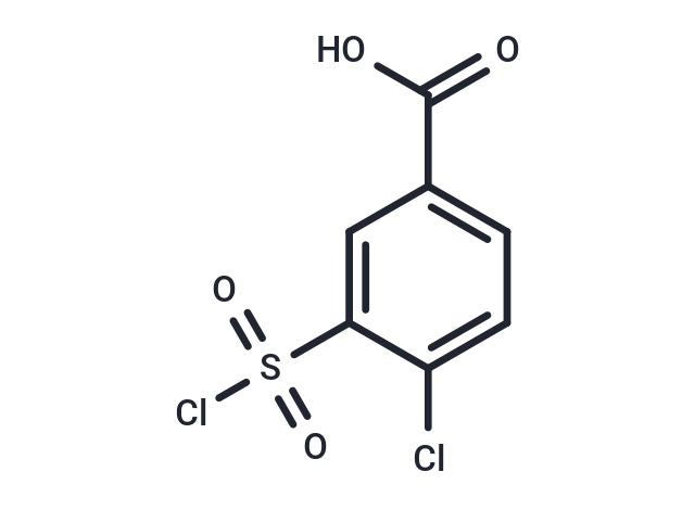 化合物 4-Chloro-3-(chlorosulfonyl)benzoic acid|T66923|TargetMol