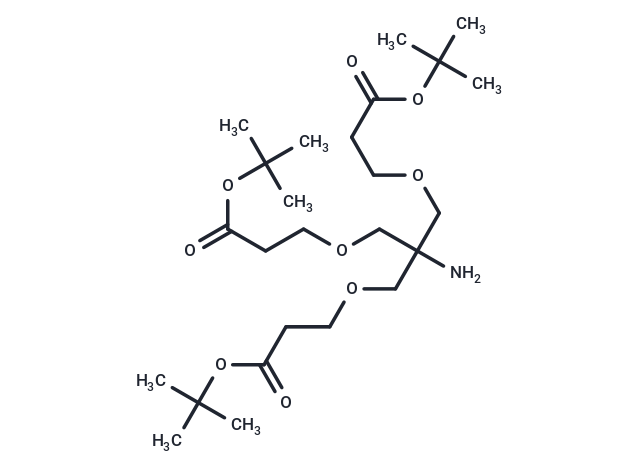 化合物 Tris[[2-(tert-butoxycarbonyl)ethoxy]methyl]methylamine|T17165|TargetMol