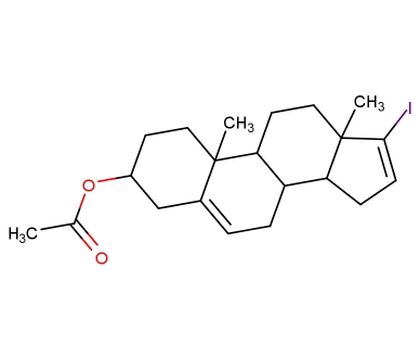 114611-53-9  17-碘雄甾-5,16-二烯-3BETA-醇乙酸酯   17-Iodoandrosta-5,16-dien-3beta-ol 3-acetate