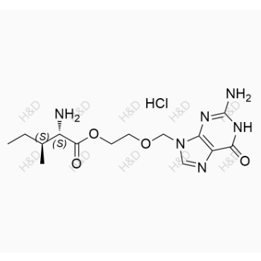 Valaciclovir EP Impurity J(Hydrochloride)	伐昔洛韦EP杂质J(盐酸盐)