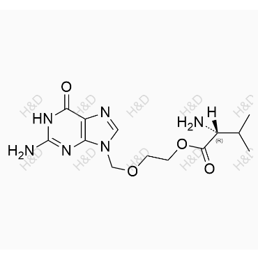 (R)-2-((2-amino-6-oxo-1H-purin-9(6H)-yl)methoxy)ethyl 2-amino-3-methylbutanoate	伐昔洛韦杂质12	142963-60-8