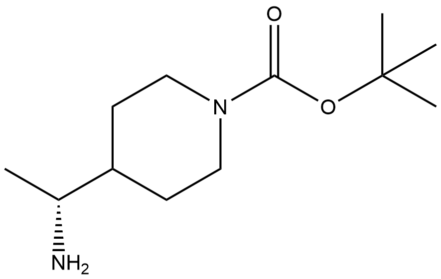 4-[(1R) -1-氨基乙基]哌啶 -1-羧酸叔丁酯