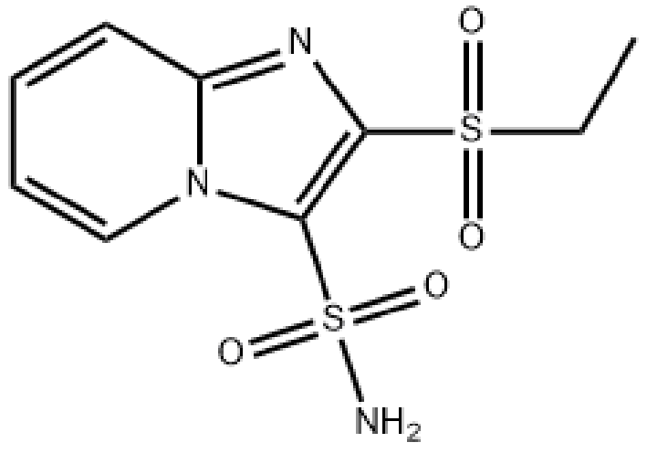 2-乙磺酰基咪唑并[1,2-a]吡啶-3-磺酰胺 141776-47-8