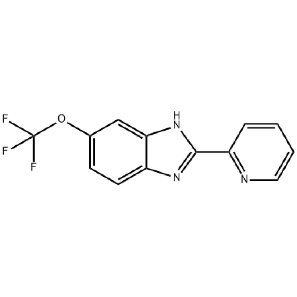 化合物AI-10-47;2-(吡啶-2-基)-6-(三氟甲氧基)-1H-苯并[D]咪唑