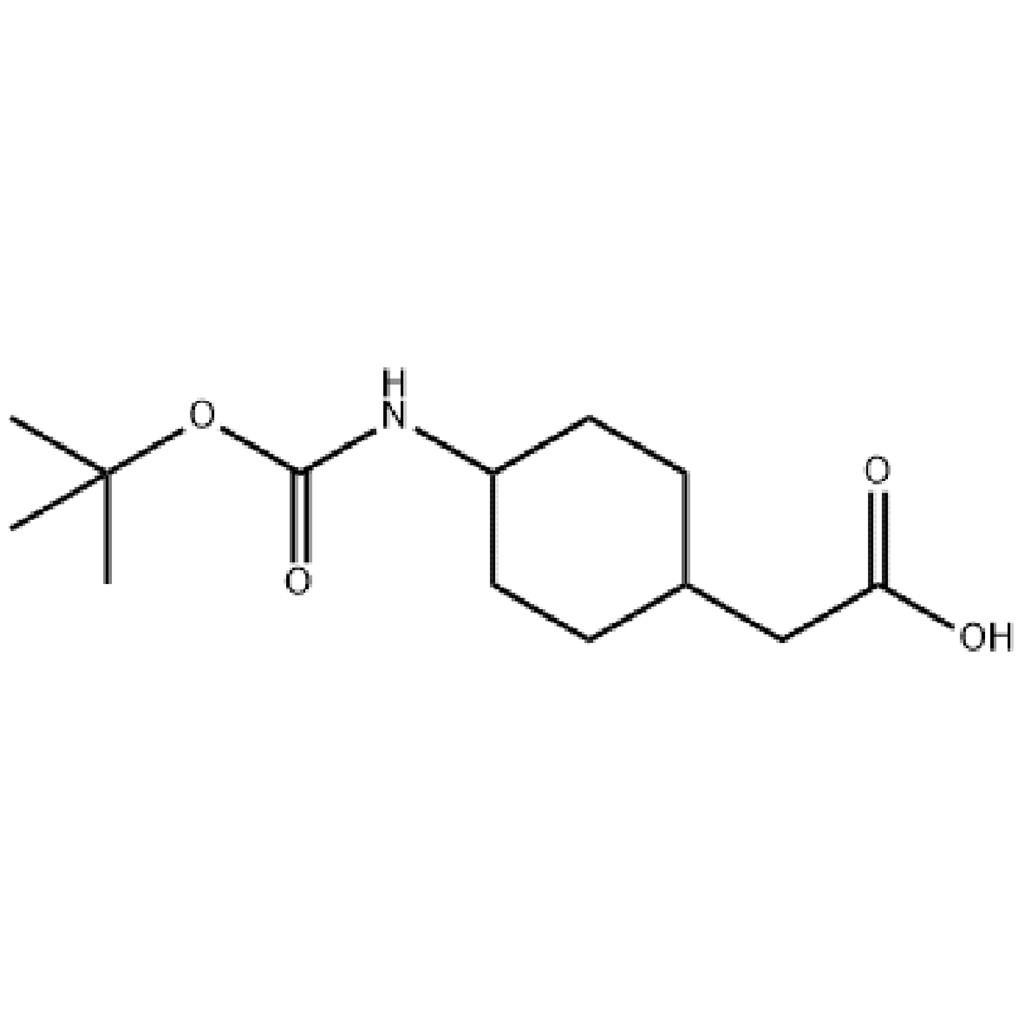 Cyclohexaneacetic acid, 4-[[(1,1-dimethylethoxy)carbonyl]amino]- (9CI) 344933-31-9