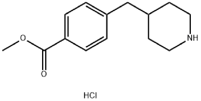 4-(哌啶-4-基甲基)苯甲酸甲酯盐酸盐 333986-70-2